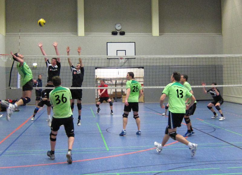 wieder Matze gegen einen Doppelblock
