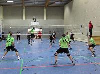 der Augenblick, in dem alle wussten, dass der Ball gleich rein fallen wird...