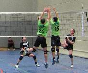 erfolgreicher Doppelblock von Pascal und Thorsten