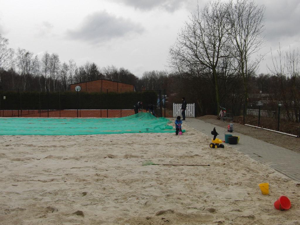 Laub sammeln