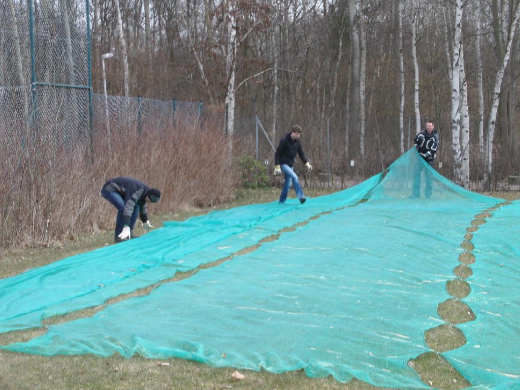 Planen zusammenlegen