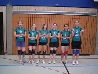 Nicole, Linda, Maike, Svenja, Kim und Benthe bei der A-Jugend-Kreismeisterschaft