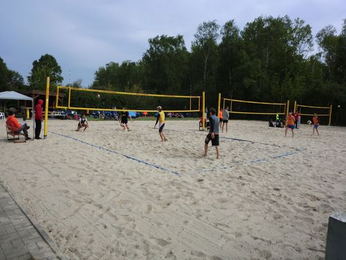 Volle Sandkiste auf dem Vereinsgelände am Altwarmbüchener See