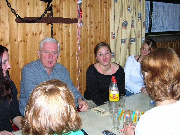 Franzis Gesichtsverrenkungen...