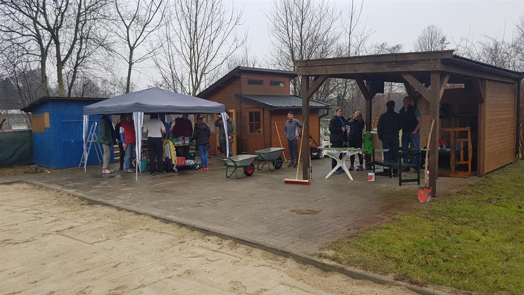 Regen- und Trinkpause
