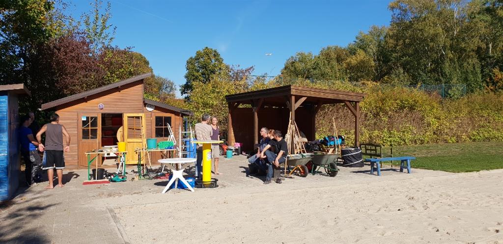 kurze Pause in der Sonne