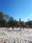 Nach dem Arbeitseinsatz in den Sand
