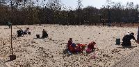 Auch die Kinder sind fleißig