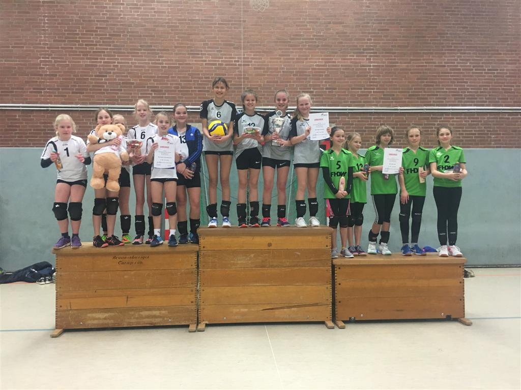 Siegerehrung U13w BM