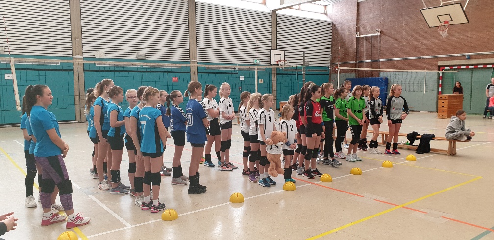 Begrüßung U13w BM
