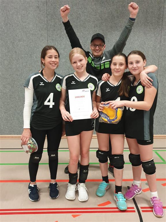 1. Platz U14 weiblich