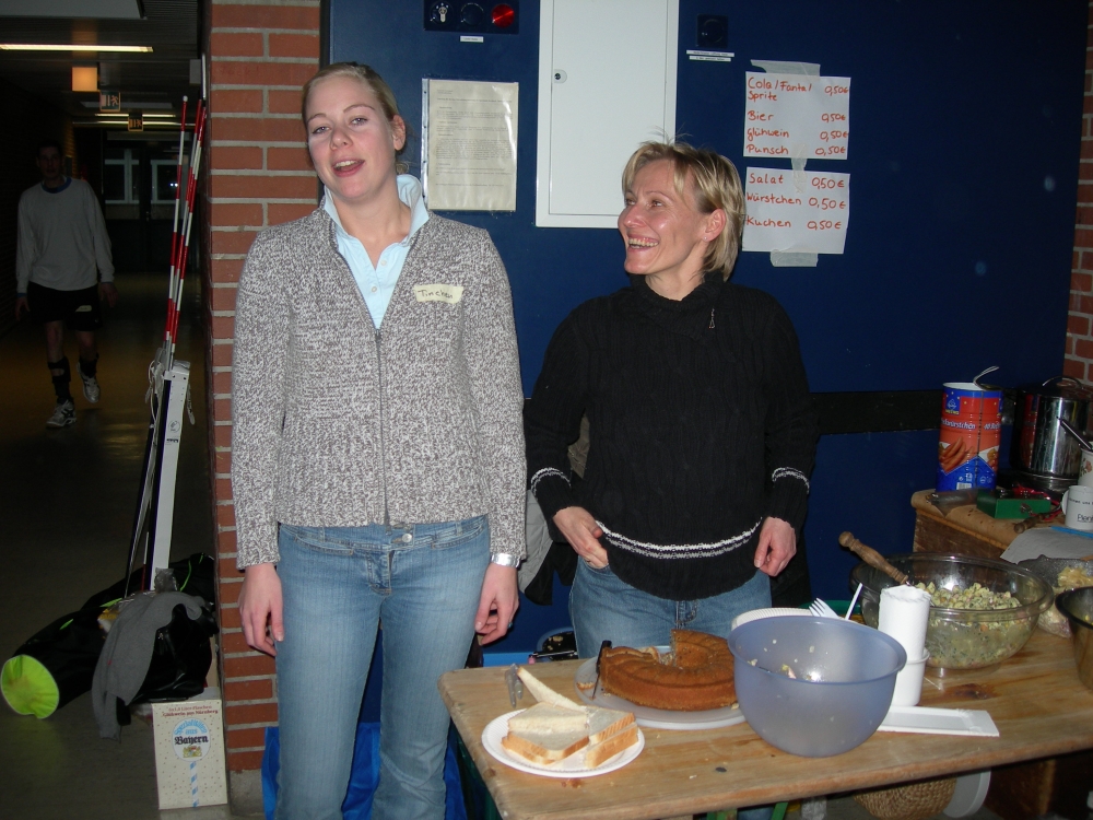 Tina und Beate im Einsatz