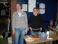 Tina und Beate im Einsatz