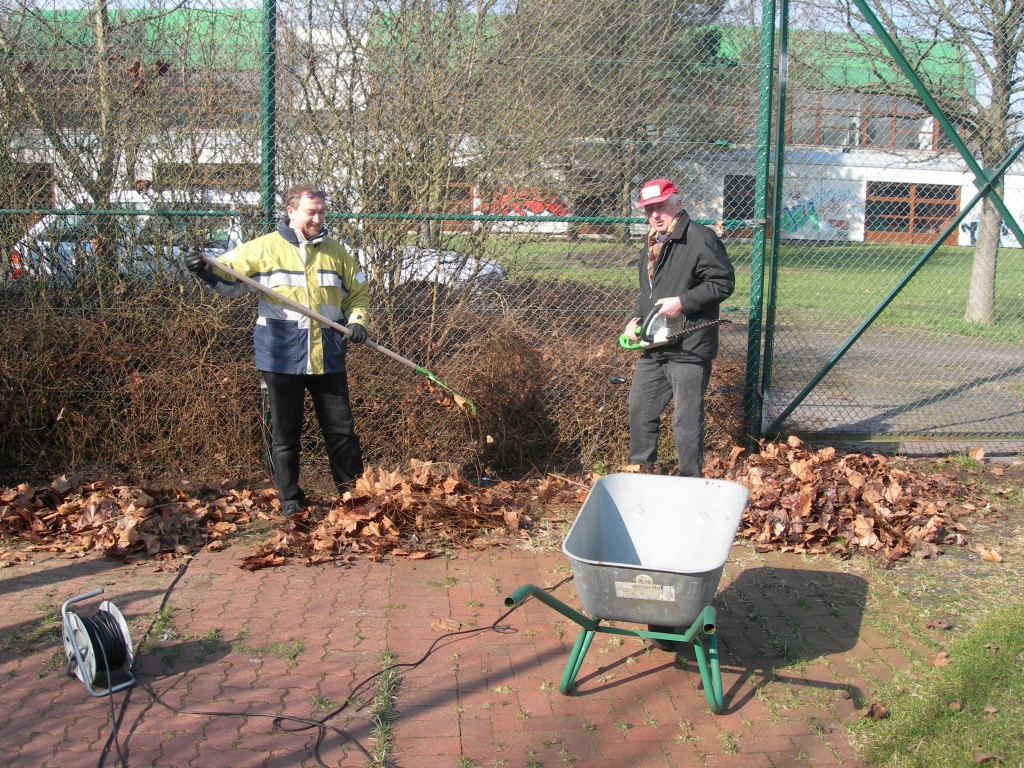 Die Hecke muß ab!