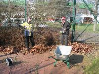 Die Hecke muß ab!