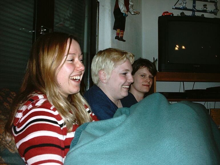 Imke, Angelika und Melanie