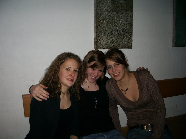 Linda, Svenja und Vera auf der Party!