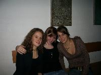 Linda, Svenja und Vera auf der Party!