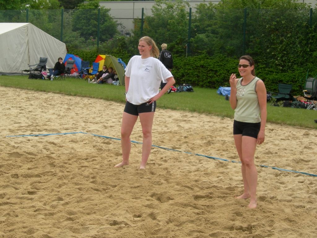 Johanna und Sandra haben Spaß