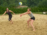 Andrea und Belinda bei der Annahme