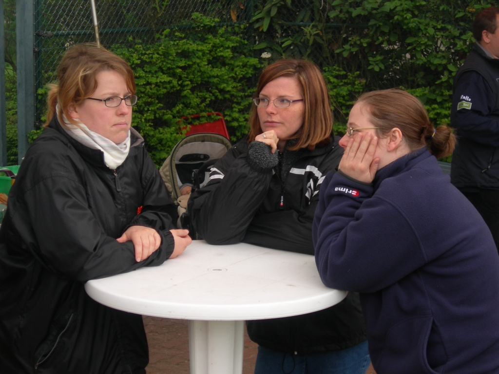 Die Morgencrew hat Pause