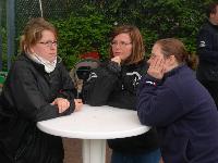 Die Morgencrew hat Pause