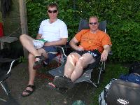 ...und bei entspannter Pause im Schatten...
