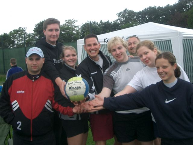  TuS Awb II: v.l. Feichti, Fabian, Maria, Thorsten, Kai, Ralle, Nicole, Wiebke