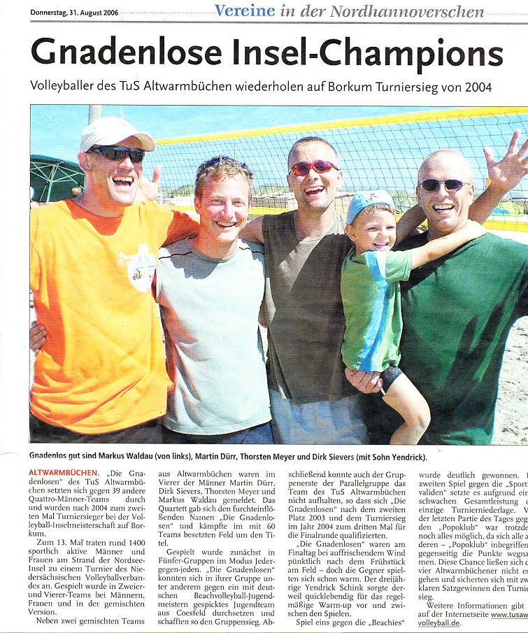 Nordhannoversche 31.08.2006