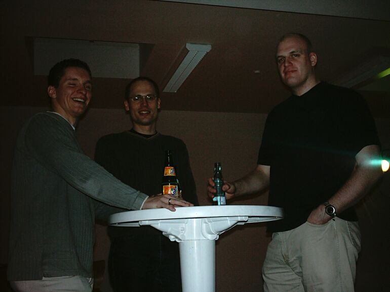 Randy, Praktikant und Ulf