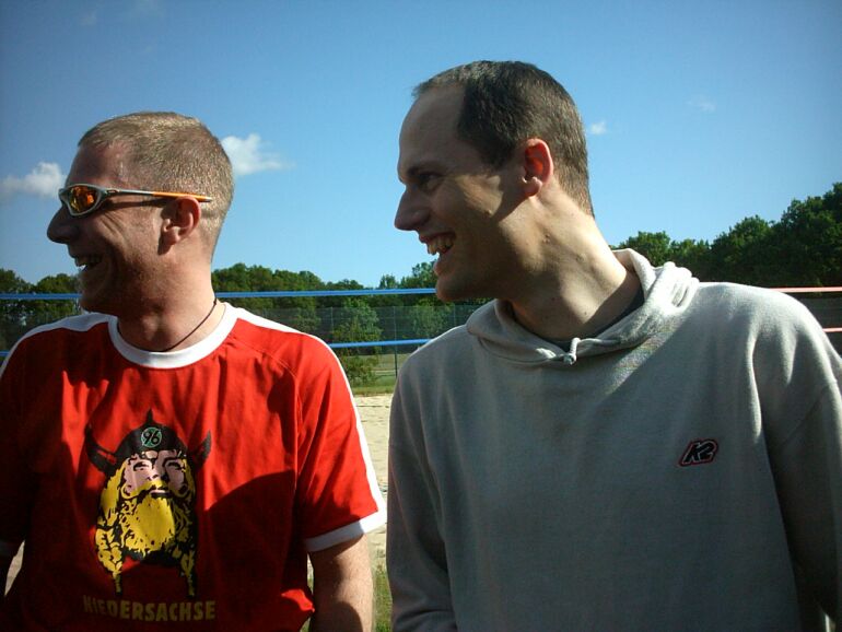 Kemmi und Praktikant