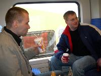 ...mit tollem Kaffee aus dem Pappbecher......