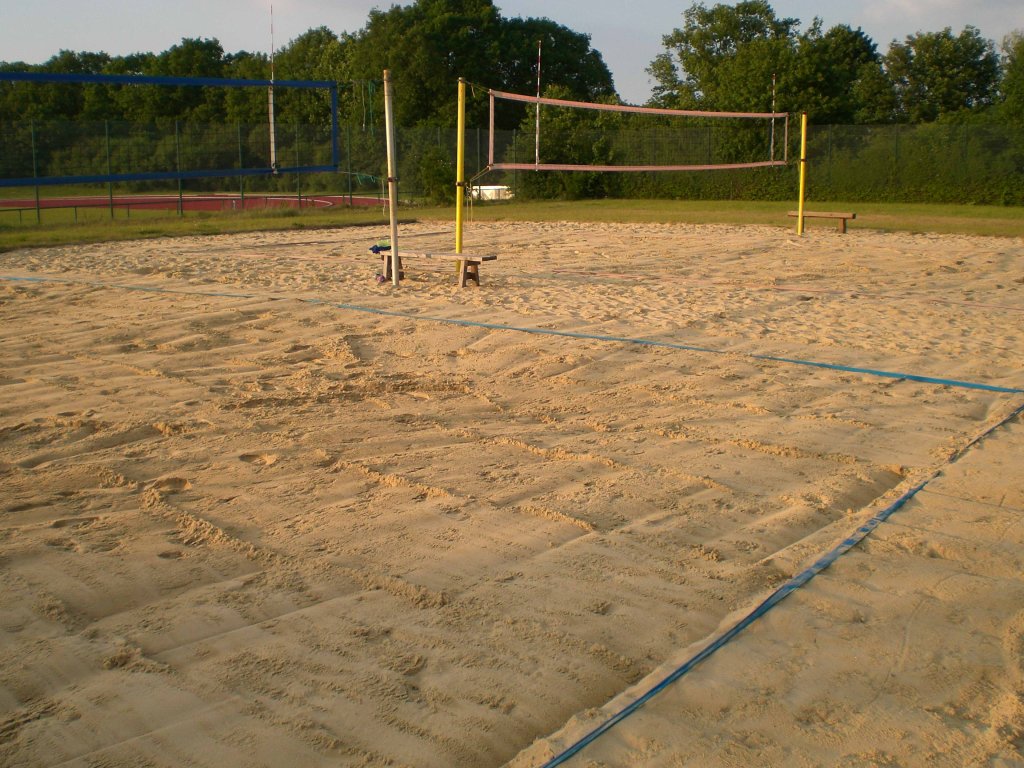 Der Platz hat fertig für die Männer!