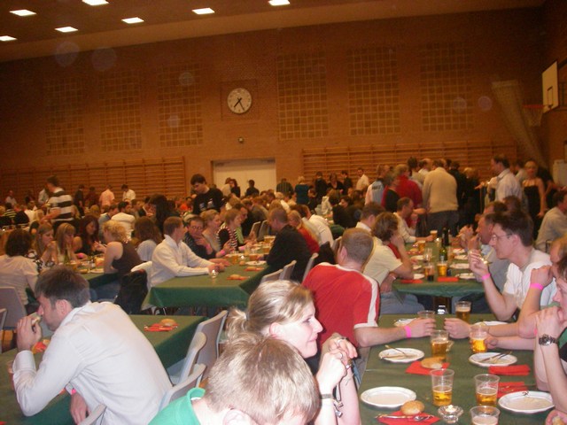 Abendessen auf der Party