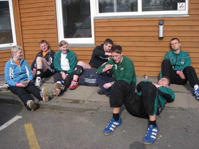 kurze Pause in der Sonne