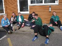 kurze Pause in der Sonne