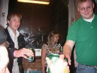 "After Party" in der Schule mit Dänen und Deutschen
