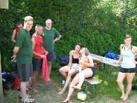 Warten auf den Spielbeginn