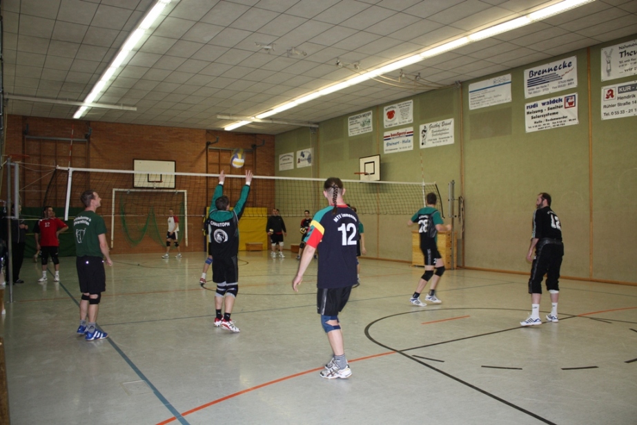 Vor dem Spiel...