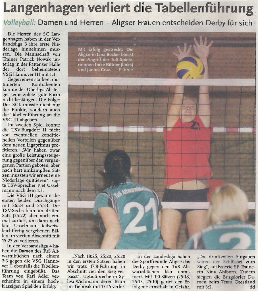 Das Team von Karl Adler verschenkte in einem hochklassigen Spiel den Erfolg