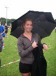 Jessi im Regen