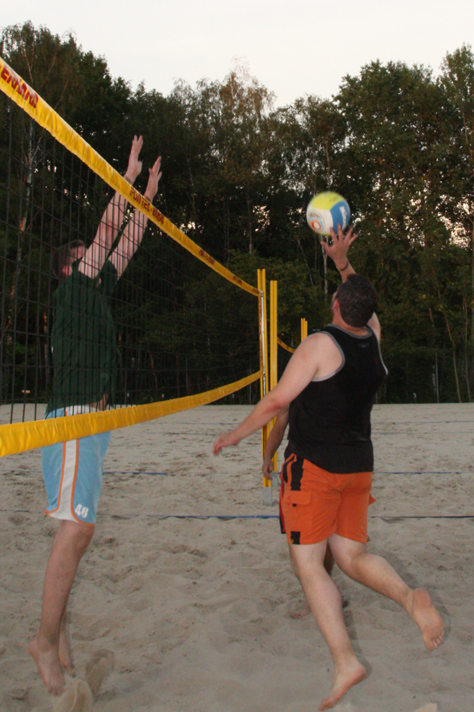 Lars mit Auge an Danne vorbei
