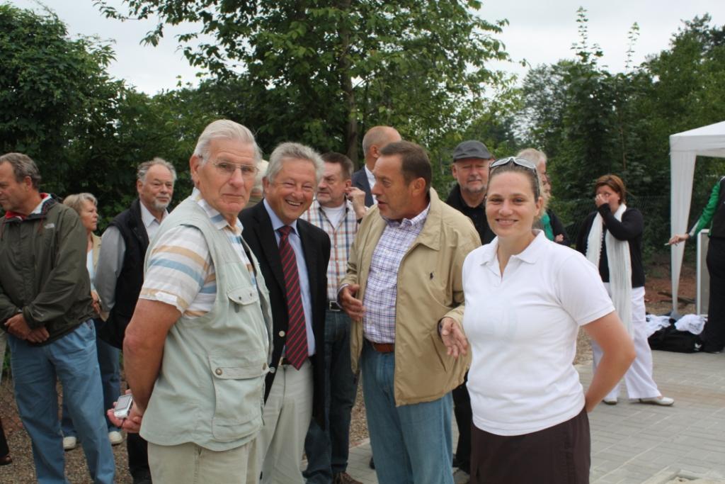 Jochen Remane, Bürgermeister Bogya, Günther Wieneke, Mareike Wietler