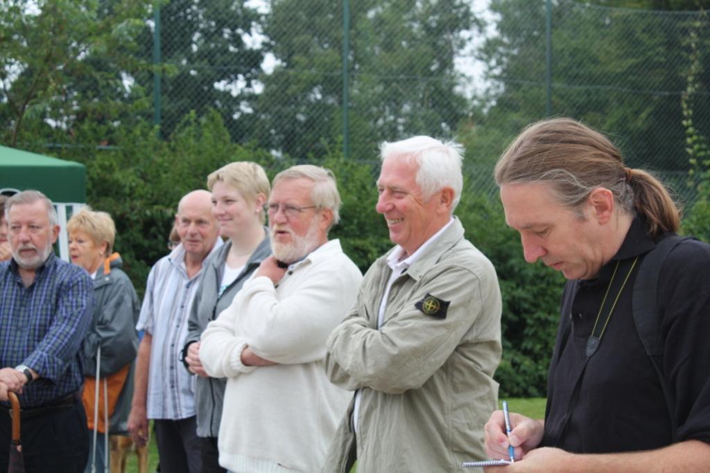 Auch die Presse war vor Ort