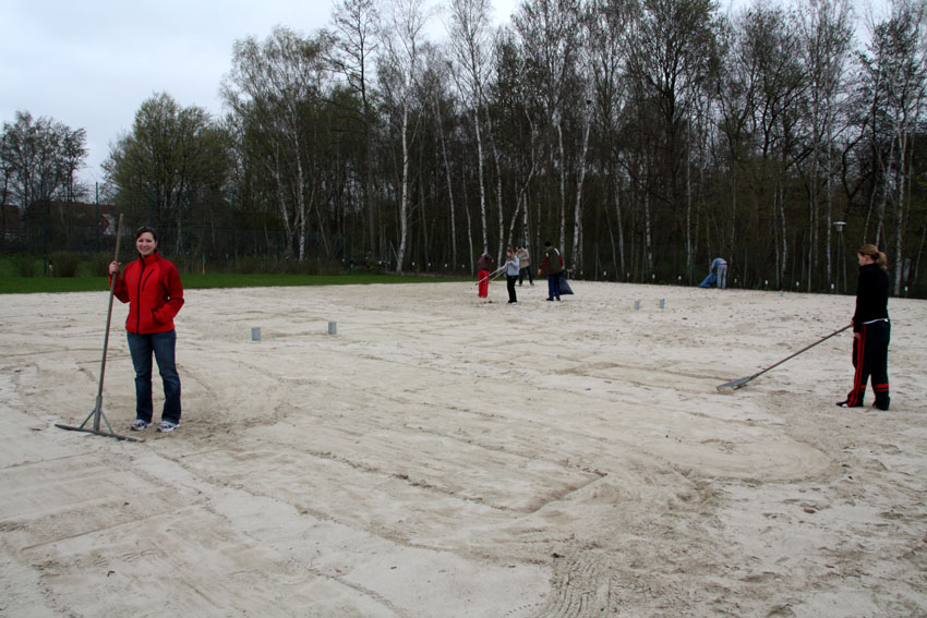Sandkasten für Große