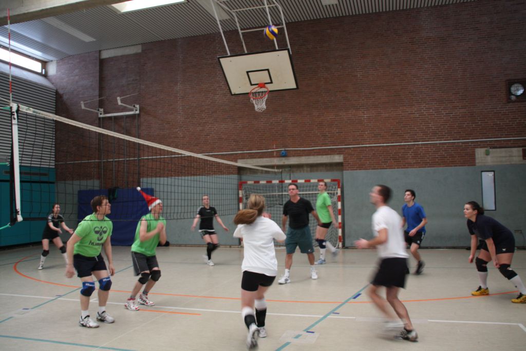 Gute Stimmung herrschte am 18.12.11 beim Weihanchtsturnier
