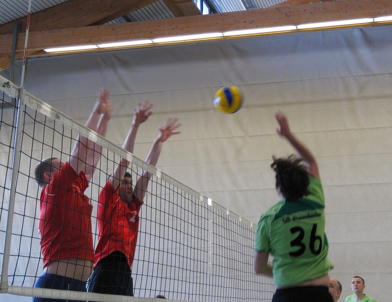 Und auch der "Zauberer" war mit dabei. Marcel in action.
