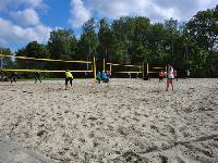 ...und Sonntag die Frauen mit dem Sport beginnen können.