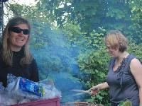 ...Samstag mit den Frauen am Grill...