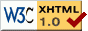 Valid XHTML 1.0!